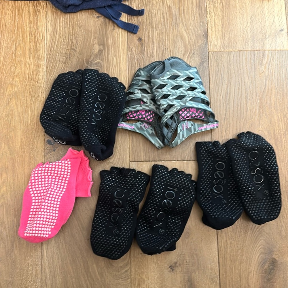 Toe socks for Pilates, Pure Barre or Yoga